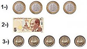 1. Sınıf Matematik Paralarımız