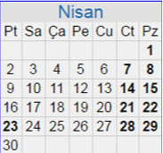 1. Sınıf Matematik Zaman Ölçme – 2