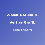 Veri ve Grafik 2. Sınıf Matematik Konu Anlatımı
