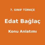 Edat ve Bağlaç - 7. Sınıf Türkçe Konu Anlatımı