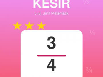 Kesir Oyunu - 5. ve 6. Sınıf Matematik