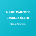 4. Sınıf Matematik Uzunluk Ölçme Konu Anlatımı