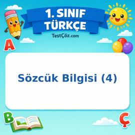 1. Sınıf Türkçe Sözcük Bilgisi (4) Görseli