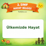 2. Sınıf Hayat Bilgisi Ülkemizde Hayat Testi Görseli