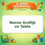 2. Sınıf Matematik Nesne Grafiği ve Tablo Testi Görseli