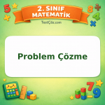 2. Sınıf Matematik Problem Çözme Testi Görseli