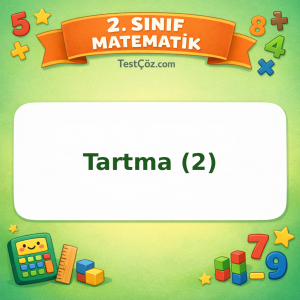 2. Sınıf Matematik Tartma (2) Testi Görseli