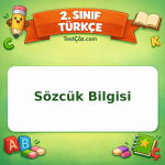 2. Sınıf Türkçe Sözcük Bilgisi Testi Görseli