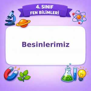 4. Sınıf Fen Bilimleri Besinlerimiz