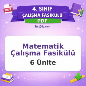 4. Sınıf Matematik Çalışma Fasikülü PDF İndir