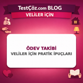 Ödev Takibi: Veliler İçin Pratik İpuçları