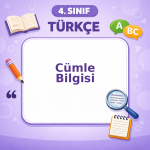 4. Sınıf Türkçe Cümle Bilgisi