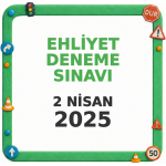 Ehliyet Sınav Soruları - 2 Nisan 2025
