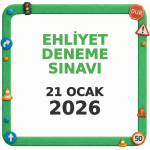 Ehliyet Sınav Soruları - 21 Ocak 2026