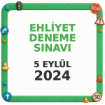 Ehliyet Sınav Soruları - 5 Eylül 2024