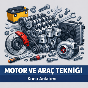 Ehliyet Sınavı Motor ve Araç Tekniği Konu Anlatımı