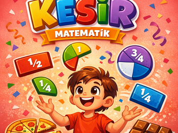 Kesir Oyunu - Matematik Eğitici Oyun