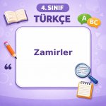 4. Sınıf Türkçe Zamirler