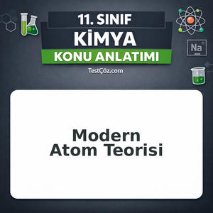 11. Sınıf Kimya Elektron Dizilimi ve Kuantum Sayıları Konu Anlatımı