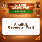 12. Sınıf Matematik Analitik Geometri Testi