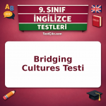 9. Sınıf İngilizce Bridging Cultures Testi
