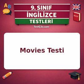 9. Sınıf İngilizce Movies Testi