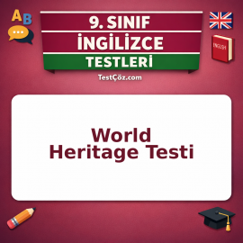 9. Sınıf İngilizce World Heritage Testi