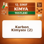 12. Sınıf Kimya Karbon Kimyasına Giriş 2: Hibritleşme, Geometri ve Bağlar Testi