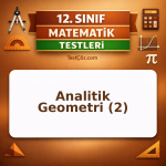 12. Sınıf Matematik Analitik Geometri 2: Çember ve Doğruya Uzaklık Testi
