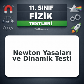11. Sınıf Fizik Newton Yasaları ve Dinamik Testi