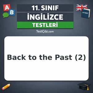 11. Sınıf İngilizce Back to the Past 2: Wishes, Regrets ve Third Conditional Testi