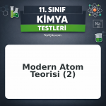 11. Sınıf Kimya Modern Atom Teorisi 2: Kuantum Sayıları, Elektron Dizilimi ve Periyodik Özellikler Testi