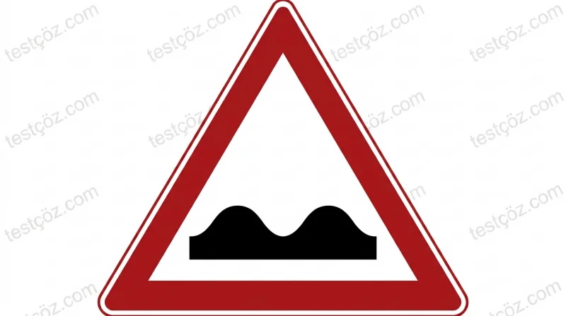 Trafik polisi/trafik işareti anlam soru görseli (varyant 3)