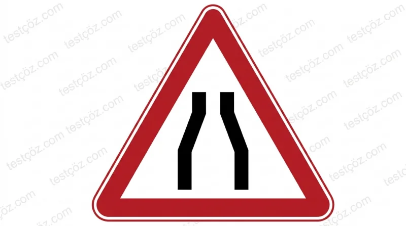 Üçgen trafik işareti — sürücüye yapması gereken davranış