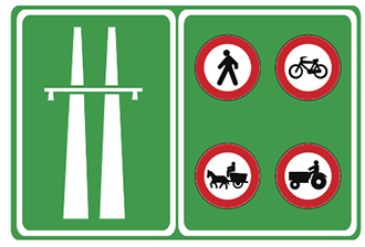 Trafik işaretinin bulunduğu yol kesimi için bildirim soru