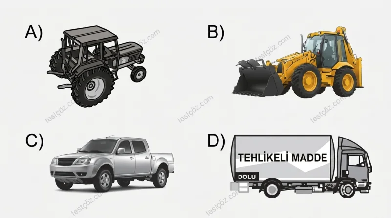 Yerleşim yeri 50 km/saat azami hız araç seçeneği (varyant 4)