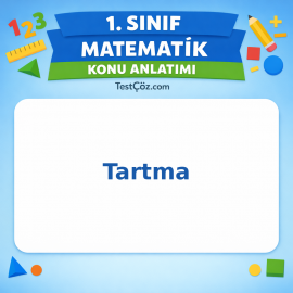 1. Sınıf Matematik Tartma Konu Anlatımı - testçöz.com