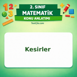 2. Sınıf Matematik Kesirler Konu Anlatımı - testçöz.com