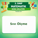 2. Sınıf Matematik Sıvı Ölçme Konu Anlatımı - testçöz.com