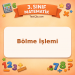 3. Sınıf Matematik Bölme İşlemi Testi - testçöz.com