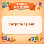 3. Sınıf Matematik Çarpma İşlemi Testi - testçöz.com