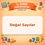 3. Sınıf Matematik Doğal Sayılar Testi - testçöz.com