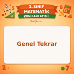 3. Sınıf Matematik Genel Tekrar Konu Anlatımı - testçöz.com