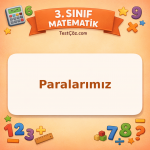 3. Sınıf Matematik Paralarımız Testi - testçöz.com