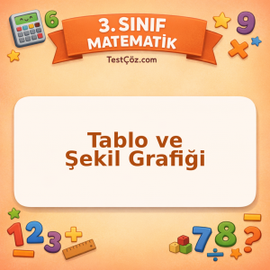 3. Sınıf Matematik Tablo ve Şekil Grafiği Testi - testçöz.com