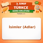 3. Sınıf Türkçe İsimler (Adlar) Konu Anlatımı - testçöz.com