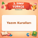 3. Sınıf Türkçe Yazım Kuralları Testi - testçöz.com