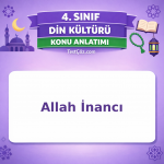 4. Sınıf Din Kültürü Allah İnancı Konu Anlatımı - testçöz.com