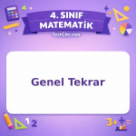 4. Sınıf Matematik Genel Tekrar Testi - testçöz.com