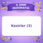 4. Sınıf Matematik Kesirler (3) Testi - testçöz.com